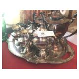 9 Pieces of Silver Plate