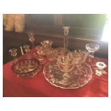 14 Pieces of Decorative Glass