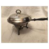 2 Silver Plate Chafing Dishes