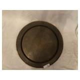 Oriental Style Brass Serving Tray