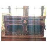 Painted Decorated Wooden Chest