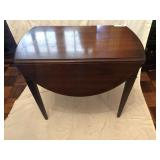 Cherry Drop Leaf End Table