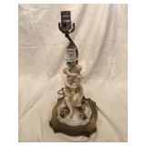 Victorian Style Figural Table Lamp