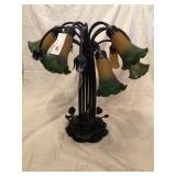 Contemporary Floral Table Lamp