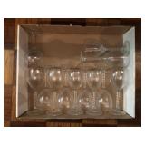 12 Pieces of Twisted Stemware