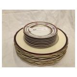 10-1/2" Plates and Decorative Saucers