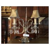 2 Matching Electrified Lamps