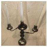 Silver Plate Candelabra