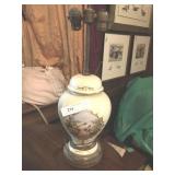 3 Decorative Porcelain Lamps