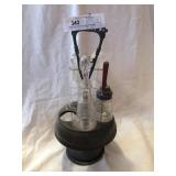 Vintage Cruet Set and 2 Vintage Table Lamps