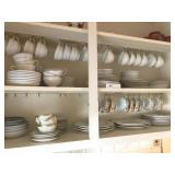 Several Patterns of Gold Rimmed Decorative China