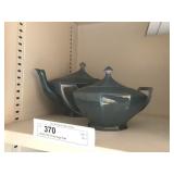 Victoria Teapot and Sugar Bowl