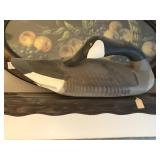 Contemporary Wooden Goose Decoy