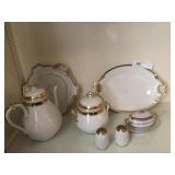 7 pcs of Gold Rimmed China