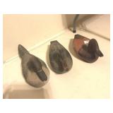 3 Duck Decoys
