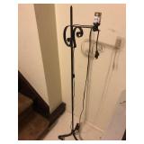 Vintage Metalware Adjustable Floor Lamp