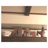 Roosters, Boxes and Large Early Center Bowl