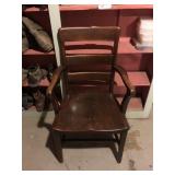 Vintage Oak Arm Chair