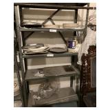 Aluminum Platter, Corningware Platter, Misc.