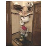 Hat Collection and Contemporary Clothes Tree