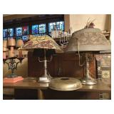 3 Vintage Table Lamps