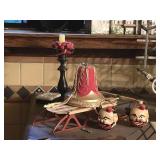 Christmas Decor, Clown Ornament, Etc.