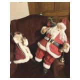 (2) Santas