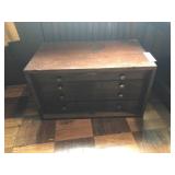 Antique Wooden Machinist Chest