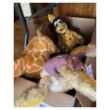 Collection of Contemporary Stuffed Animals