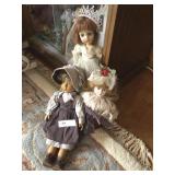 (3) Contemporary Dolls