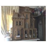 Wooden Victorian Dollhouse