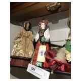 (6) Assorted Vintage and Contemporary Dolls