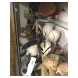 China, Cloth Bodied Dolls, Vintage Stuffed Animals