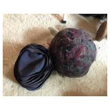 (2) Depression Era Ladies Hats