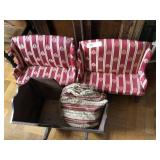 Doll Settees and Cradle
