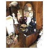 Depression Era Mahogany Vanity