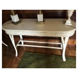 Wicker Parlor Table