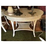 Early Wicker Table