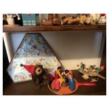 Early Japan Wooden Animated Hand Toys