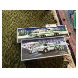 (2) Hess Trucks- 2004 and 1995