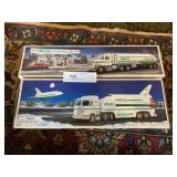 (2) Hess Trucks- 1990 and 1999