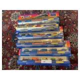 (6) Micro Machine Train Sets