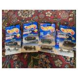 (8) Hot Wheels Numbered Cars