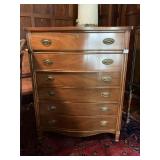 Mahogany 6-Drawer Chest of Drawers