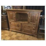 Softwood Entertainment Center