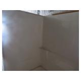 White Fiberglass Shower Unit One Piece