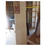 (3) Masonite Closet Doors Half Louvered