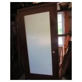 Full Glass Frosted Right Hand Interior Pine Door