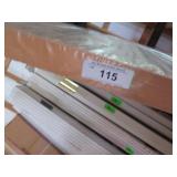 Six Panel Hemlock Exterior Entry Door