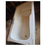 Fiberglass Soaking Tub